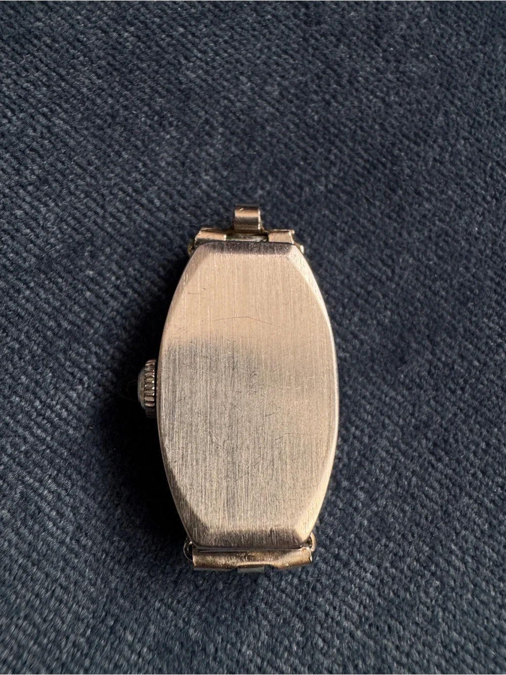 ART DECO BULOVA 1924 GOLD FILLED & SAPPHIRE‎ MISS LIBERTY Case manual Wind Watch